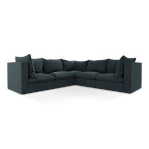 LaMiaSofa Modulaire hoekbank Ravenna – velours – marien – 255x255x77 LaMiaSofa Modulaire hoekbank Ravenna – velours – marien – 255x255x77