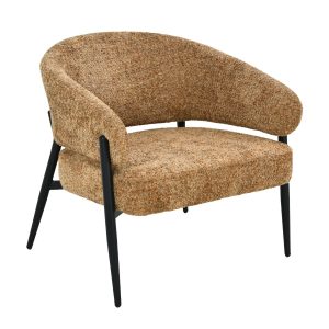 Livingfurn fauteuil Dilan Venga – bruin – 72.5x73x75 Livingfurn fauteuil Dilan Venga – bruin – 72.5x73x75