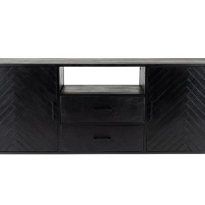 Kick dressoir Hugo hoog-75cm – Zwart Kick dressoir Hugo hoog-75cm – Zwart