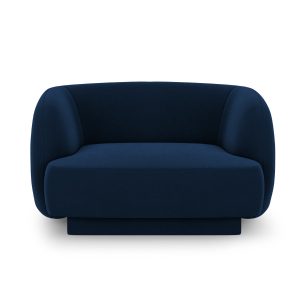 Micadoni Fauteuil Miley flueel, koningsblauw – 90x103x70cm Micadoni Fauteuil Miley flueel, koningsblauw – 90x103x70cm