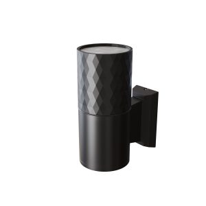 Maytoni Outdoor – Wandlamp Bowery – Zwart – Ø6,5 Maytoni Outdoor – Wandlamp Bowery – Zwart – Ø6,5