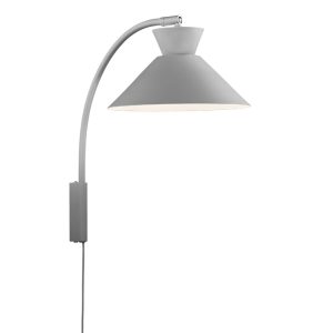 Nordlux Dial Wandlamp – Ø25cm – E27 – Grijs Nordlux Dial Wandlamp – Ø25cm – E27 – Grijs