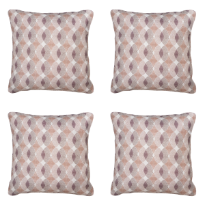Madison sierkussen Rae – bruin – 50x50x10cm – set van 4 Madison sierkussen Rae – bruin – 50x50x10cm – set van 4
