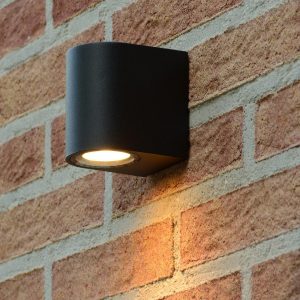 Lucide wandspot ZARO – 1xGU10 – Zwart Lucide wandspot ZARO – 1xGU10 – Zwart