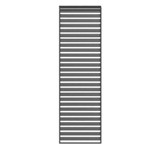 MIRADOR 111 Lamellenwand 0,93m voor Deluxe Pergola's – Antraciet MIRADOR 111 Lamellenwand 0,93m voor Deluxe Pergola's – Antraciet