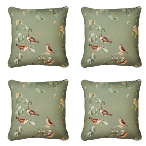 Madison sierkussen Aria – groen – 50x50x10cm – set van 4 Madison sierkussen Aria – groen – 50x50x10cm – set van 4