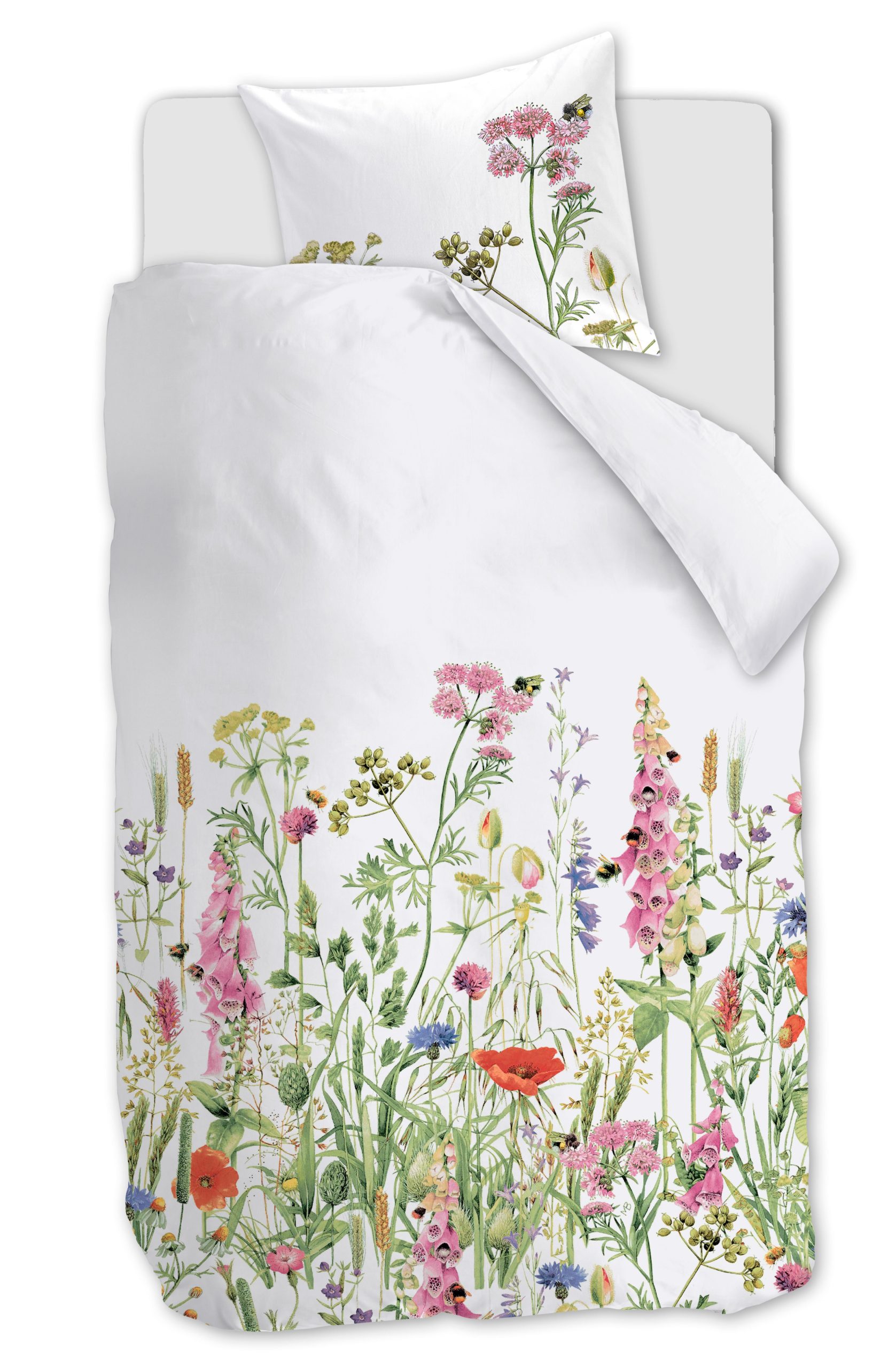 Marjolein Bastin Summer Memory dekbedovertrek - Eenpersoons - 140x200/