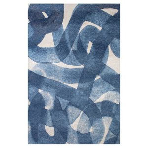 Lola&Moi vloerkleed Ink – blauw – 170x240cm Lola&Moi vloerkleed Ink – blauw – 170x240cm