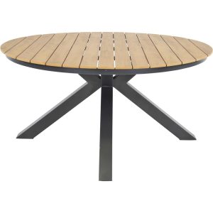 Lesli Living tuintafel Arezzo – antraciet – Ø150x74cm Lesli Living tuintafel Arezzo – antraciet – Ø150x74cm