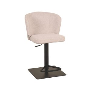 LABEL51 Barkruk Wave – Naturel Bouclé – Zithoogte 55–82cm LABEL51 Barkruk Wave – Naturel Bouclé – Zithoogte 55–82cm