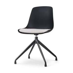 Nolon Nola-Liv Eetkamerstoel Zwart – Beige – Draaibaar – Zwart Nolon Nola-Liv Eetkamerstoel Zwart – Beige – Draaibaar – Zwart