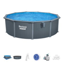Bestway Hydrium metalen zwembad Ø488 x 132 cm