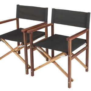 MaximaVida regisseursstoel XXL Cannes zwart 2 stuks- uit exclusief mah MaximaVida regisseursstoel XXL Cannes zwart 2 stuks- uit exclusief mah