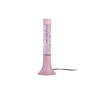 Leitmotiv tafellamp Astro Glitter – roze – Ø13cm Leitmotiv tafellamp Astro Glitter – roze – Ø13cm