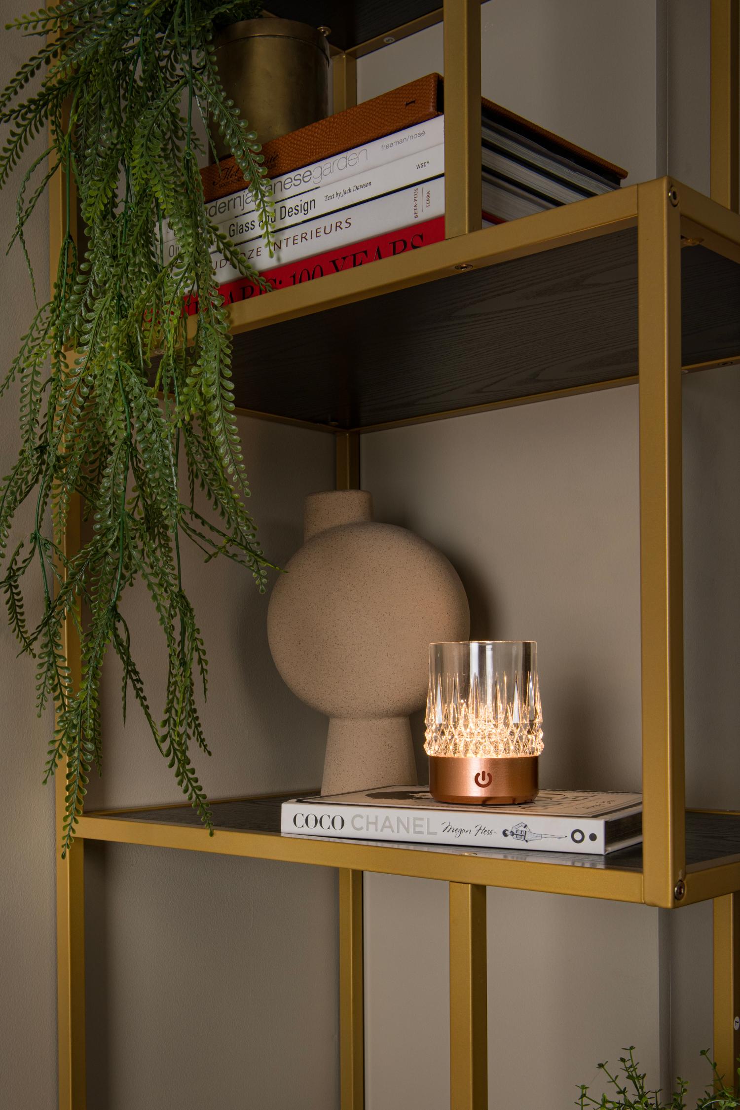 Lucide tafellamp LILY - Geïntegreerde LED - Koper