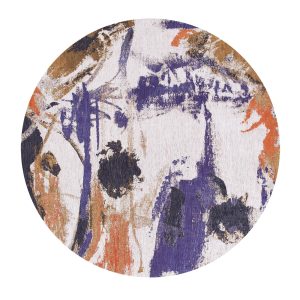 Outlet vloerkleed Purple Game – multicolor – 240x240cm Outlet vloerkleed Purple Game – multicolor – 240x240cm