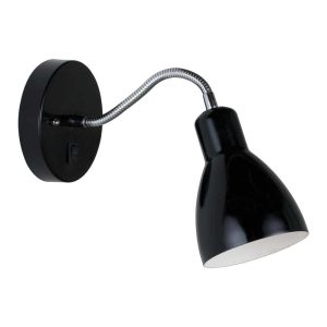 Nordlux Cyclone Wandlamp – E14 – Zwart Nordlux Cyclone Wandlamp – E14 – Zwart