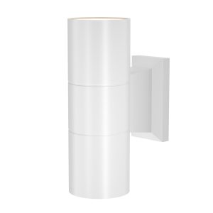 Maytoni Outdoor – Wandlamp Bowery – Wit – Ø6,4 Maytoni Outdoor – Wandlamp Bowery – Wit – Ø6,4
