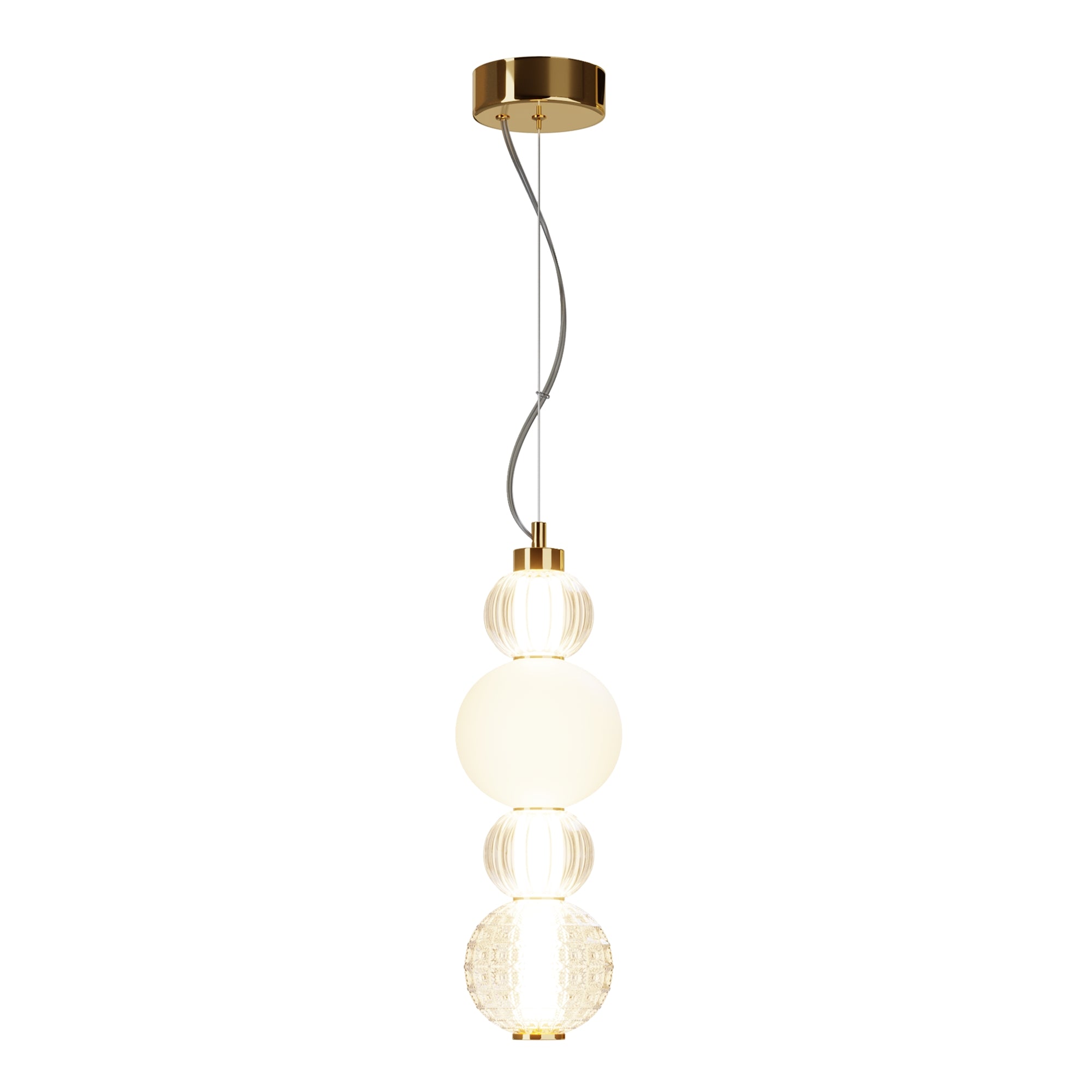 Maytoni - Hanglamp Collar - Goud - Ø14,7