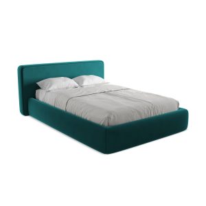 LaMiaSofa Bed met opbergruimte Firenze – velours – marien – 180x225x82 LaMiaSofa Bed met opbergruimte Firenze – velours – marien – 180x225x82