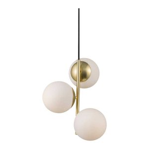 Nordlux Lilly Hanglamp – 3-lichts E14 – Messing Nordlux Lilly Hanglamp – 3-lichts E14 – Messing