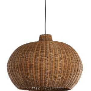 Light & Living hanglamp MELZOR – bruin – Ø55×40.5cm Light & Living hanglamp MELZOR – bruin – Ø55×40.5cm