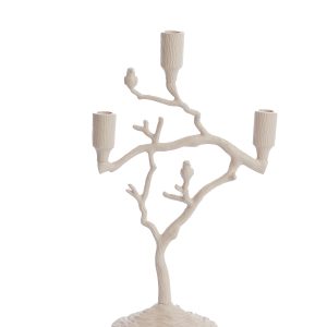 Light & Living kandelaar JARDIA – 26x11x42cm – wit Light & Living kandelaar JARDIA – 26x11x42cm – wit