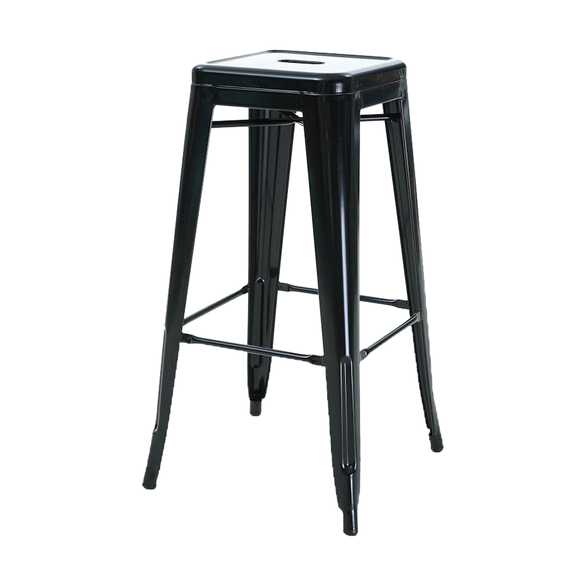 Legend Metalen barkruk zwart - 77 cm