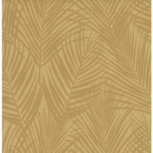 Origin Wallcoverings behang palmbladeren okergeel – 53 cm x 10.05 m – Origin Wallcoverings behang palmbladeren okergeel – 53 cm x 10.05 m –