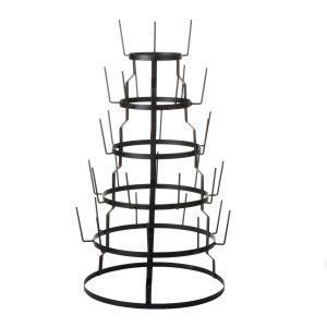 Mica Decorations Mokkenrek – H76 x Ø44 cm – Metaal – Zwart Mica Decorations Mokkenrek – H76 x Ø44 cm – Metaal – Zwart