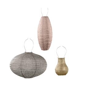 Lumiz solar lampion – versailles set – 3 stuks Lumiz solar lampion – versailles set – 3 stuks