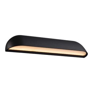 Nordlux Front Wandlamp buiten L – LED – 3000K – IP44 – Zwart