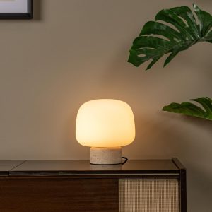 Lucide tafellamp ANSTON – 1xE14 – Opaal Lucide tafellamp ANSTON – 1xE14 – Opaal