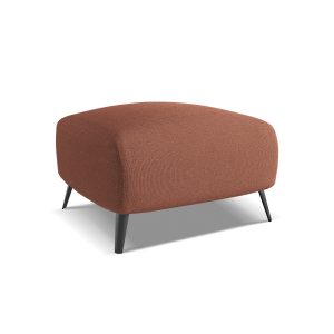 LaMiaSofa Poef Genova – chenille stof – gedempt roze – 65x65x44 LaMiaSofa Poef Genova – chenille stof – gedempt roze – 65x65x44