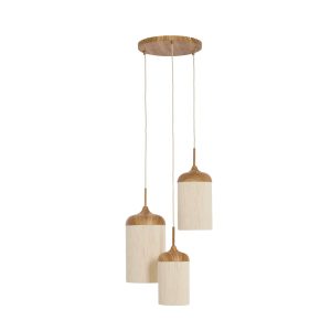 Light & Living hanglamp Danialo – bruin – Ø35cm Light & Living hanglamp Danialo – bruin – Ø35cm