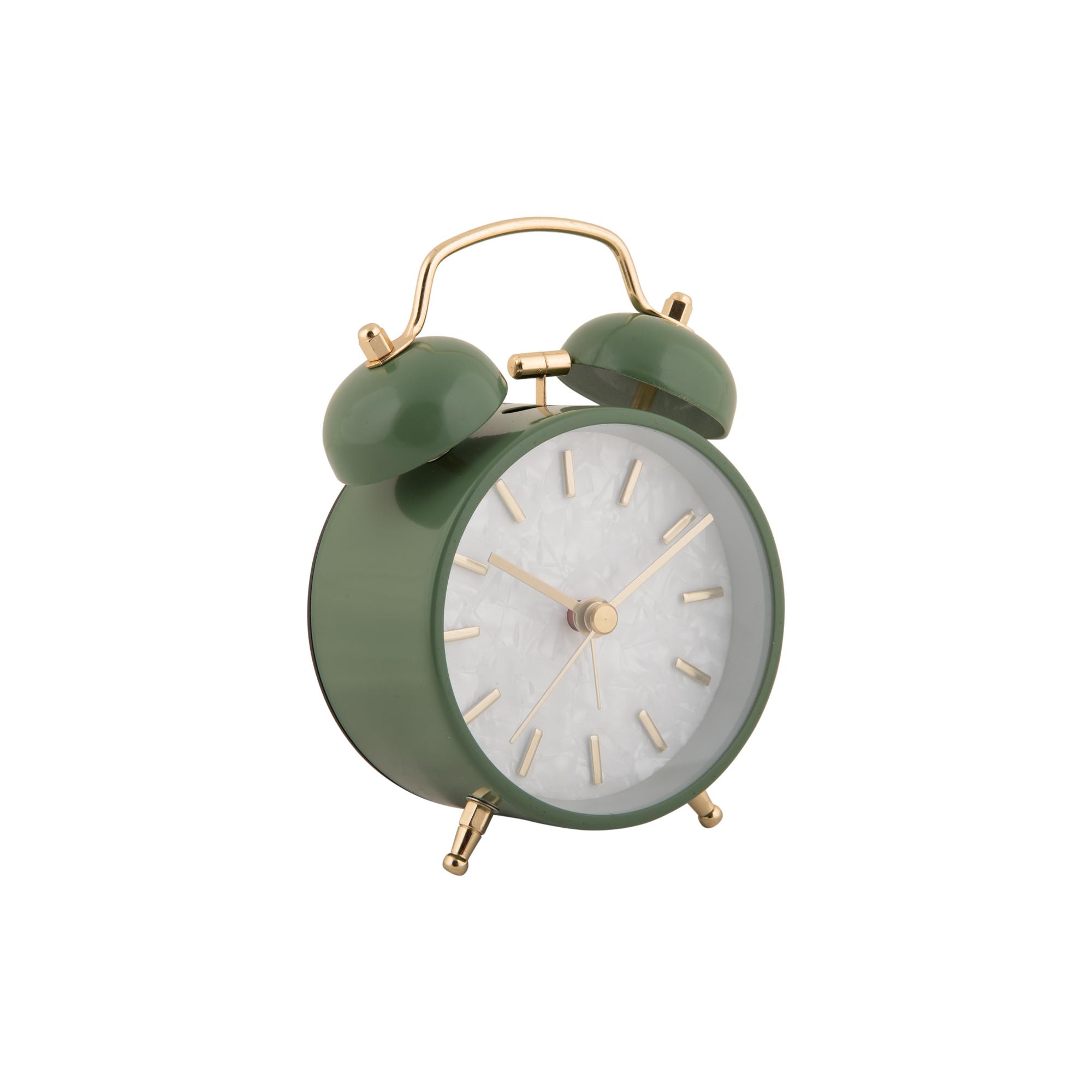 Karlsson wekker Pearl Glow - groen - 12x4.6x12cm - Vaderdag - Vaderdag