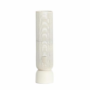 Light & Living tafellamp Lezuza – wit – Ø16cm Light & Living tafellamp Lezuza – wit – Ø16cm