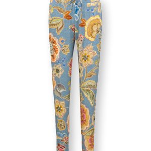 Pip Studio – Bobien Lange pyjamabroek – Dames – Matata – Blauw – L Pip Studio – Bobien Lange pyjamabroek – Dames – Matata – Blauw – L