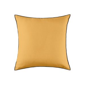 Madura Kussenovertrek Carlina oker en zwarte hommel 50×50 cm Madura Kussenovertrek Carlina oker en zwarte hommel 50×50 cm