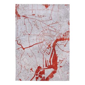 Louis De Poortere vloerkleed Orange Cut – rood – 170x240cm Louis De Poortere vloerkleed Orange Cut – rood – 170x240cm