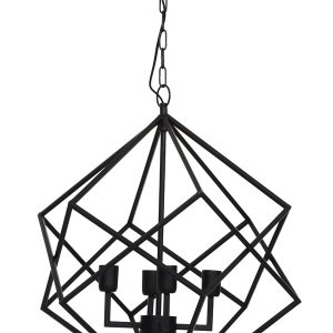 Light & Living hanglamp DRIZELLA – Ø61x68cm – zwart Light & Living hanglamp DRIZELLA – Ø61x68cm – zwart