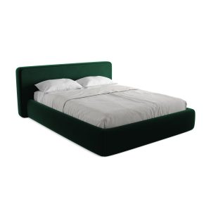 LaMiaSofa Bed met opbergruimte Firenze – velours – flessengroen – 200x LaMiaSofa Bed met opbergruimte Firenze – velours – flessengroen – 200x