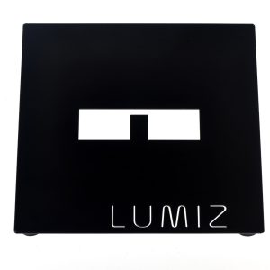 Lumiz metalen plaat – 20 cm – zwart Lumiz metalen plaat – 20 cm – zwart