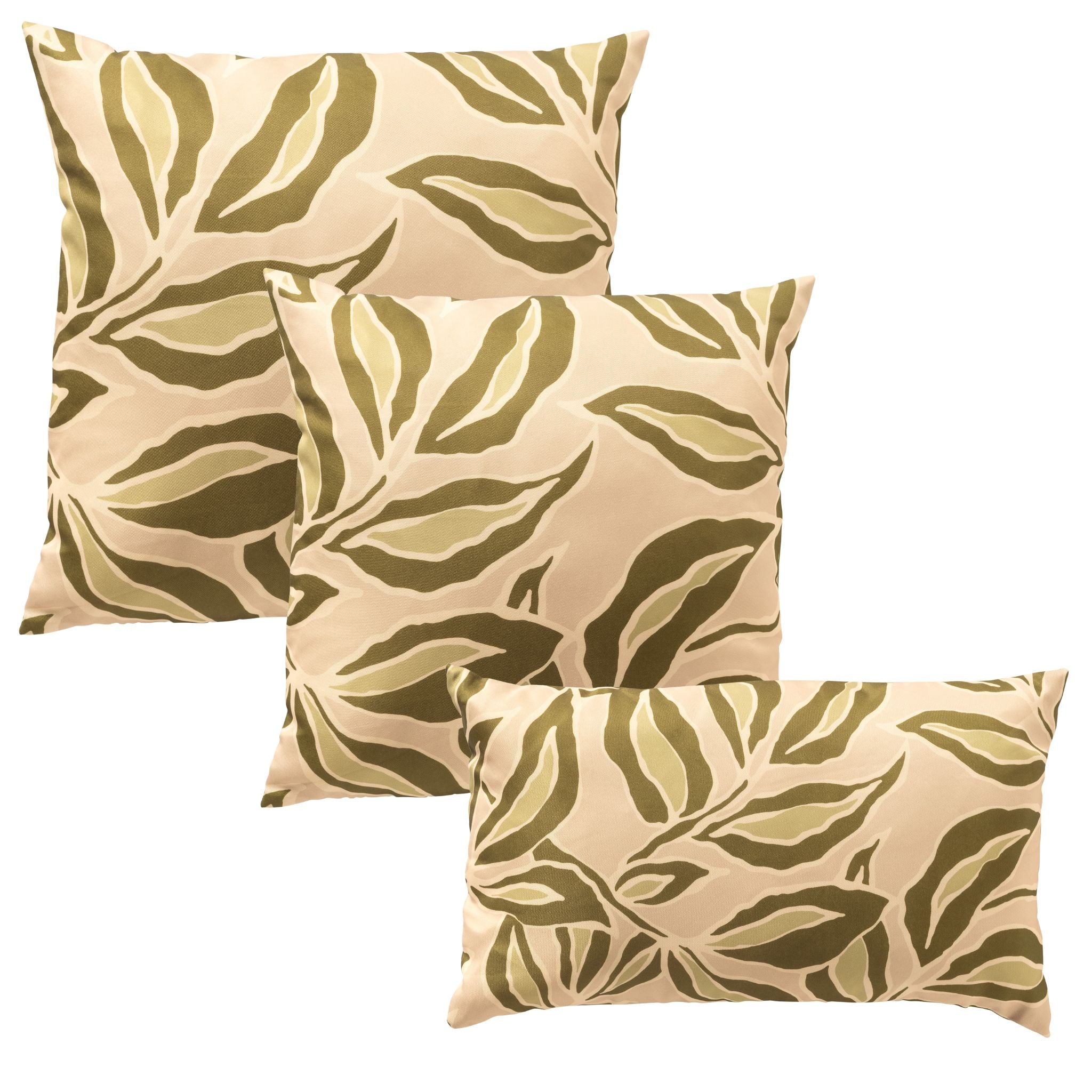 KUSSENSET - 3-delig - Elara Beige - 45x45 cm, 40x40 cm, 30x50 cm - inc