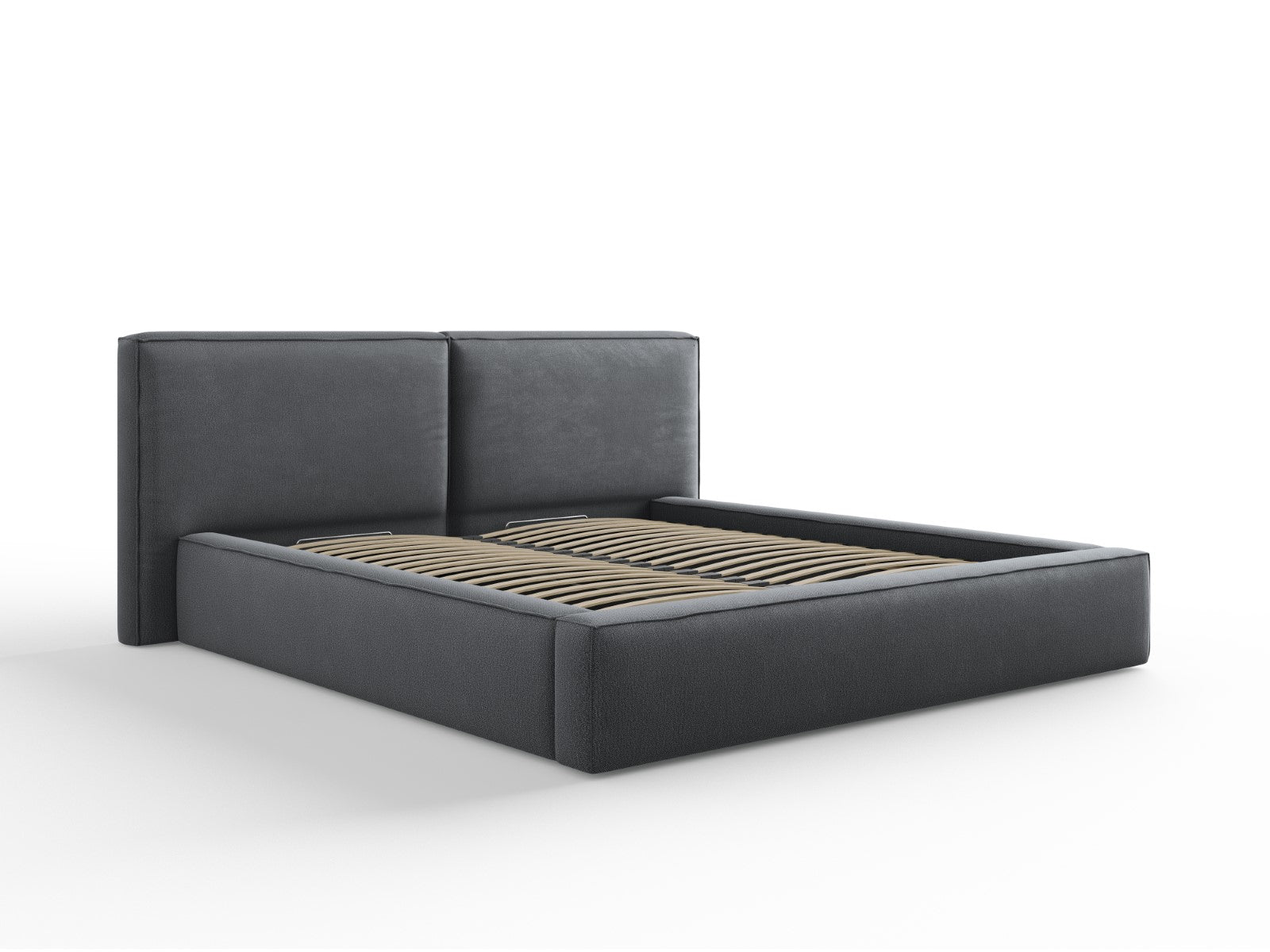 Micadoni Opbergbed met hoofdeinde Jodie 180x200cm, structurele stof, d