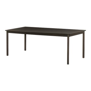 Livingfurn eetkamertafel Tobago – bruin – 90x220x76 Livingfurn eetkamertafel Tobago – bruin – 90x220x76