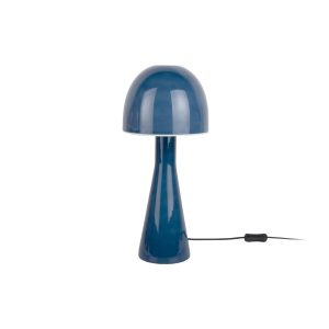 Leitmotiv tafellamp Bombin – blauw – 20x20x45cm – Paddenstoellamp Leitmotiv tafellamp Bombin – blauw – 20x20x45cm – Paddenstoellamp