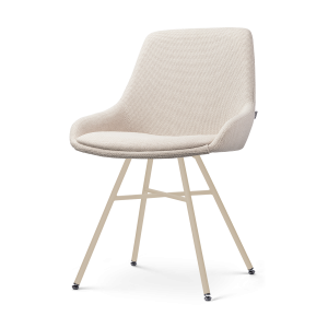 Nolon Noa-Isa eetkamerstoel beige – beige onderstel Nolon Noa-Isa eetkamerstoel beige – beige onderstel