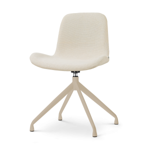 Nolon Nola-Fé draaibare eetkamerstoel cottonbeige beige onderstel Nolon Nola-Fé draaibare eetkamerstoel cottonbeige beige onderstel