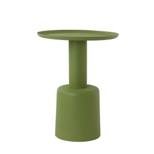 Light & Living bijzettafel Milaki – groen – Ø39cm Light & Living bijzettafel Milaki – groen – Ø39cm